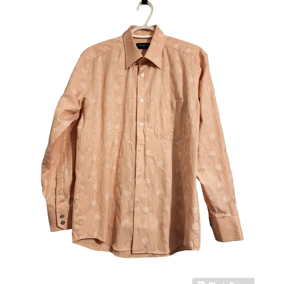 Yves Saint Laurent Men's Stripe and Patterned Shirt - Picture 1 of 8